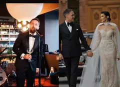 Dani Oțil, moment emoționant la nunta colegului și prietenului Răzvan Simion. Ce discurs a ținut prezentatorul