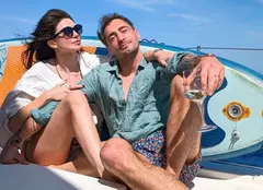 Vladimir Drăghia, escapadă în Grecia, alături de soția sa. „Da, mai existăm și în formula asta”