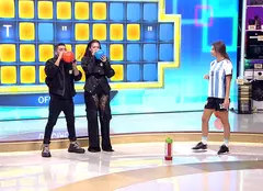 Luis Gabriel și Haziran participă la Roata Norocului pe Kanal D. Bursucu: „Concentrare pe consoane și vocale. Restul e simplu!”