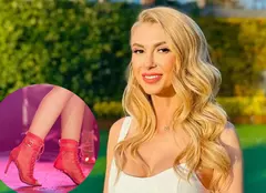 Momentul în care Andreea Bălan și-a rupt tocul pe scenă. Gestul surprinzător pe care l-a făcut la final