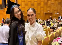 Irina Fodor, copleșită de emoții la absolvirea surorii sale. „E șefă de promoție și mă învață ce înseamnă ambiția”