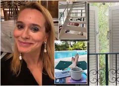 Imagini rare cu socrii Andreei Esca. „Păcat că nu venim mai des”. Alexia și Aris, vacanță specială în casa bunicilor, în Nisa