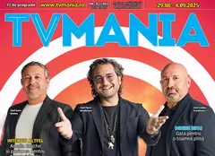 TVMania, 25 august: Chef Bontea, Florin Dumitrescu și Cătălin Scărlătescu pe coperta noului număr. 72 de programe TV 29 august – 4 septembrie