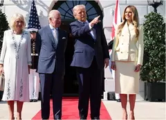 Cât a plătit Melania Trump pentru costumul galben purtat la întâlnirea cu Regele Charles: Prețul amețitor al unei apariții impecabile