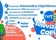 Aventura de 1 Iunie începe la TVR! Cum se transformă studiourile din Calea Dorobanților în „Televiziunea Copiilor”