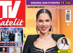 TV Satelit, un nou număr la chioșcuri! Irina Fodor dezvăluie secretele unei veri de foc pe ecran și în familie