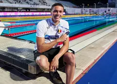 David Popovici a câștigat aurul și la 200 m liber, la Settecolli. Românul a stabilit un nou record al competiției și a reacționat emoționant: „Roma are o bucată din inima mea”