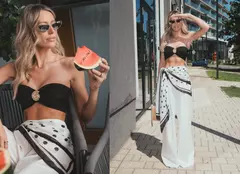 Gabriela Prisăcariu, imagini din vacanța în Antalya. Ce mesaj i-a transmis Dani Oțil după fotografiile de la plajă