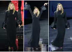 Nadia Comăneci, debut pe podium la Paris Fashion Week. Ce ținută românească a purtat la Le Défilé L’Oréal Paris
