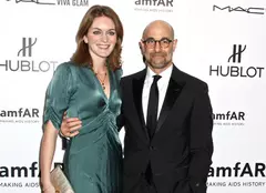 Stanley Tucci a devenit tatăl unui băiat, cu Felicity Blunt