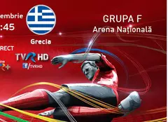 TVR 1 transmite meciul Naționalei cu Grecia din preliminariile Euro 2016