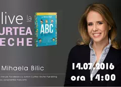 Lansare live pe Facebook: “ABC de nutriție”, de Mihaela Bilic