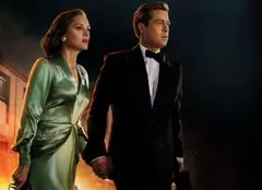 A apărut posterul filmului „Aliatul”, cu Brad Pitt și Marion Cotillard