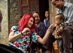 Raluka, primele impresii despre meniul asiaticilor: „Ei mănâncă tot ce mișcă, deci practic nu știam ce mâncăm...”