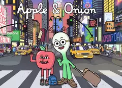 De luni, 10 septembrie, Cartoon Network difuzează un nou serial animat: „Măr și Ceapă”
