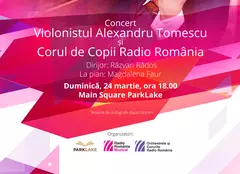 De ziua Radio România Muzical, violonistul Alexandru Tomescu și Corul de Copii Radio România cântă la ParkLake Shopping Center din București, iar în Librăriile Humanitas și pe carturesti.ro sunt Zilele muzicii clasice