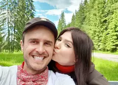 Soția lui Șerban Copoț a fost externată. Prima imagine cu fetița prezentatorului