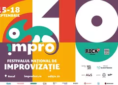 Spectacole în premieră absolută, la Festivalul Național de Improvizație, 15 - 18 septembrie 2022