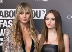 Heidi Klum și fiica sa, pictorial provocator de Crăciun, în lenjerie intimă. Fanii au criticat-o dur
