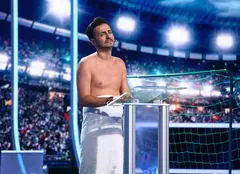 iRoast fotbalistic. George Tănase s-a transformat în Ciprian Marica, în ediția specială iUmor. „Am râs de mă dor dinţii!”