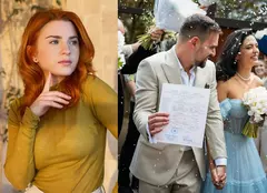 Cristina Ciobănașu, prima reacție după ce Vlad Gherman s-a căsătorit cu Oana Moșneagu. Ce mesaj a avut actrița pentru miri