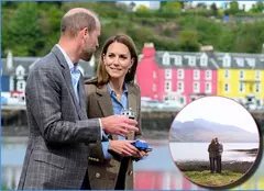 Prințul William și Kate Middleton, îmbrățișați la apus în Scoția. Fotografia emoționantă de la 14 ani de căsătorie