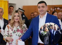 Ce rochie a purtat Ilinca, soția lui George Simion, în ziua votului, în turul 2. Prețul surprinzător de accesibil