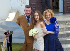 Mara, fiica Ralucăi Moianu, s-a căsătorit religios în Italia. Ceremonie elegantă pe malul lacului Garda
