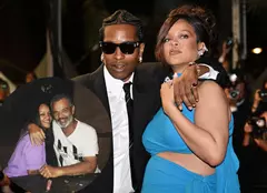 Rihanna, la înmormântarea tatălui ei. Însărcinată în ultimul trimestru, artista i-a avut alături pe A$AP Rocky și copiii lor