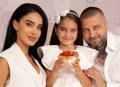 GALERIE FOTO. Fiica Adelinei Pestrițu a împlinit 7 ani! „Mami si tati te iubesc enorm!” Zenaida, apariție adorabilă alături de părinții ei