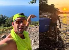 Adrian Nartea, vacanță între mare și munte: „Acum zac vreo două zile după tura aia” – Imagini spectaculoase din concediu