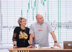 Giulia și Vlad Huidu, invitați la MediCOOL: „Viața noastră este cu sare, piper, dar și puțin chili. Mai mult de 5 minute nu cred că am stat supărați vreodată”