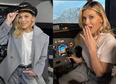 Andreea Ibacka, „pilot pentru o zi”: „Nu e Photoshop. Nici AI”. Actrița a testat un simulator de zbor și a trăit o experiență ca în filme