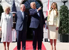 Cât a plătit Melania Trump pentru costumul galben purtat la întâlnirea cu Regele Charles: Prețul amețitor al unei apariții impecabile