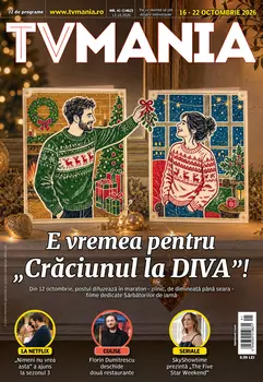 A apărut revista TVmania nr. 41! „Crăciunul la DIVA”, Florin Dumitrescu și recomandările TV