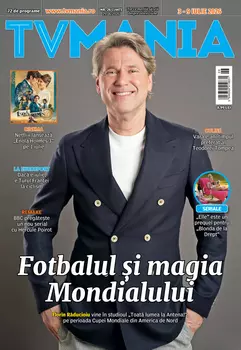 A apărut noul număr TVmania! Florin Răducioiu aduce magia Mondialului pe coperta noii ediții