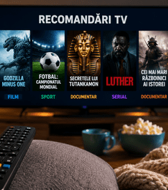 Ce vedem la TV în săptămâna 6 - 12 iulie în afară de fotbal: Oscarizatul „Godzilla Minus One”, un nou sezon din „Luther” și secretele lui Tutankamon