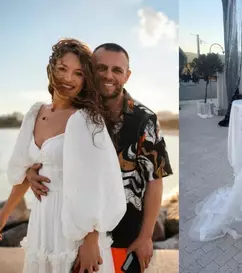 Carmen Chindriș s-a căsătorit în secret. A purtat la nuntă costumul tradițional făcut de mama ei