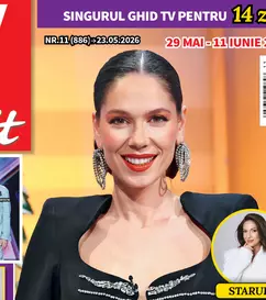 TV Satelit, un nou număr la chioșcuri! Irina Fodor dezvăluie secretele unei veri de foc pe ecran și în familie