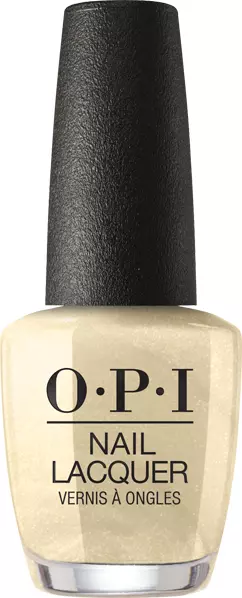 Lac de unghii, OPI, colecția Love OPI, XOXO, nuanța Gift of Gold Never Gets Old, 50 lei