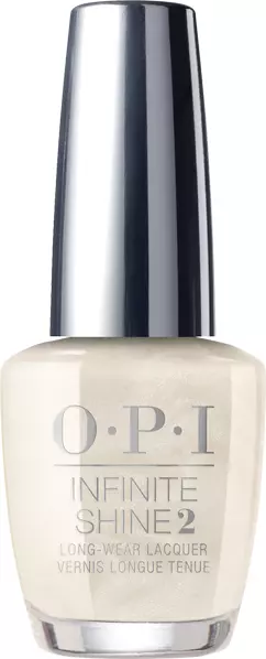 Lac de unghii, OPI, Infinite Shine, colecția Love OPI, XOXO, nuanța Snow Glad I Met You, 60 lei