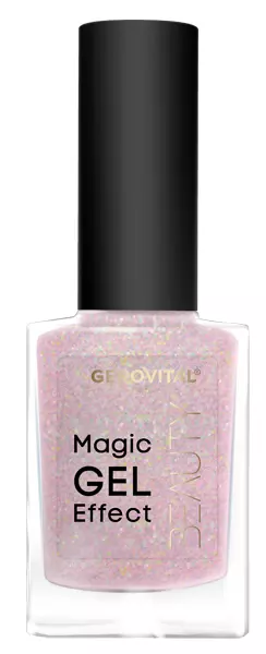 Lac pentru unghii, Gerovital, Magic Gel Effect, 14,28 lei