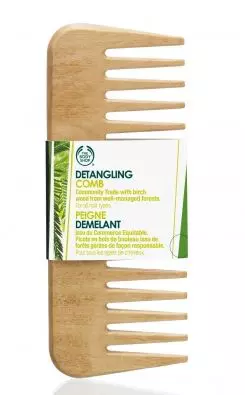 Pieptăn din lemn de mesteacăn, The Body Shop, 21 lei