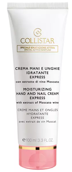 Cremă hidratantă pentru mâini și unghii, Collistar, Moisturizing Hand and Nail Cream Express, 89 lei