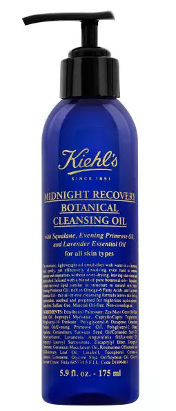 Ulei demachiant, Midnight Recovery Botanical Cleansing Oil, Kiehl’s, 142 lei