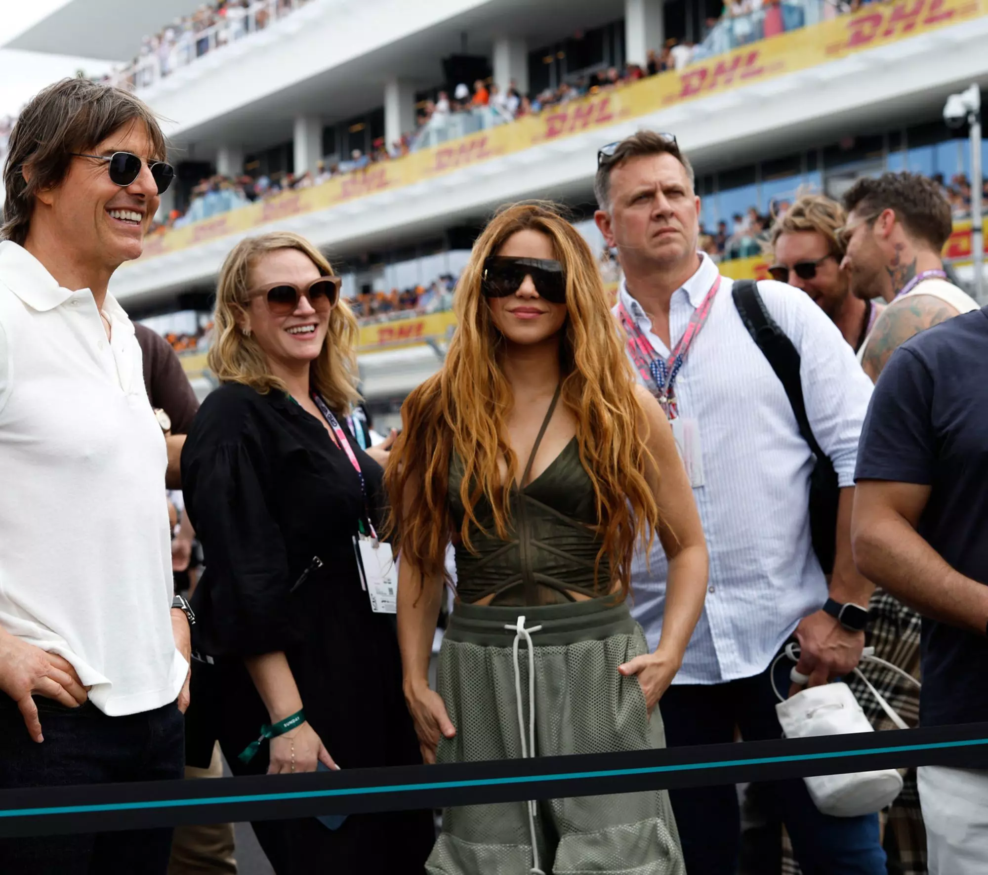 Les célébrités assistent au Grand Prix de Formule 1 de Miami