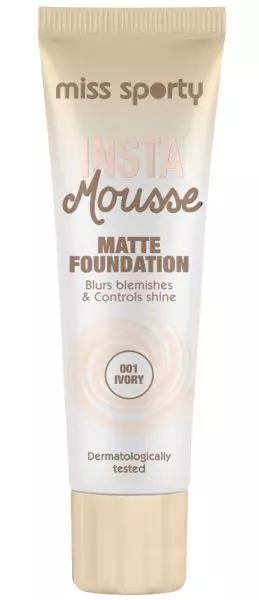 Fond de ten matifiant, Miss Sporty, Insta Mousse, 15,3 lei