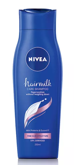 Șampon pentru păr deteriorat, fir subțire, Nivea, Hairmilk, 13,76 lei
