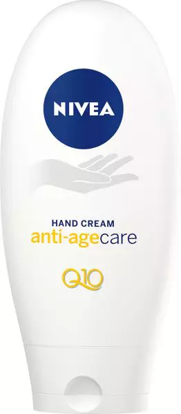 Cremă de mâini anti-age, Nivea, Hand Cream Anti-Age Care Q10, 10 lei