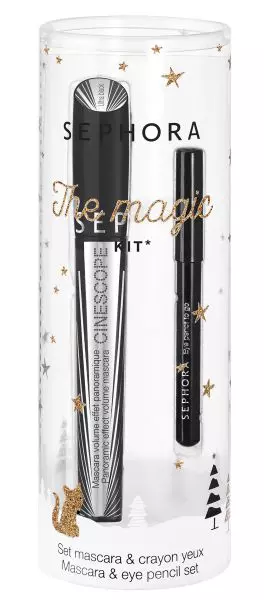 Set, mascara și creion de ochi, Sephora,The Magic Kit, 73 lei